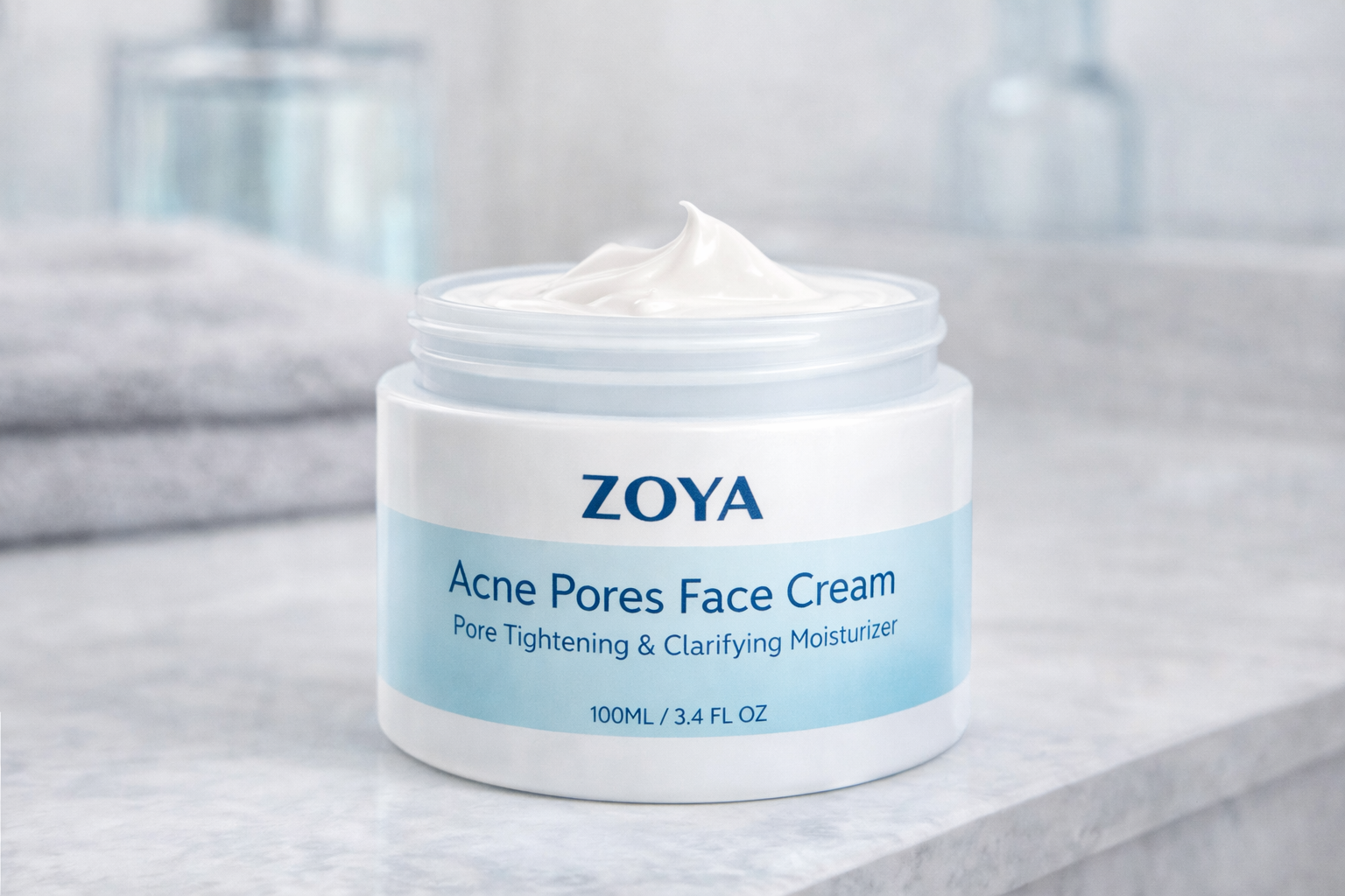 PorePerfect Acne Tightening Cream – Clear Skin Refining Moisturizer